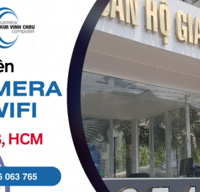 Lắp đặt camera IP Wifi giá rẻ tại quận 8, TP.HCM