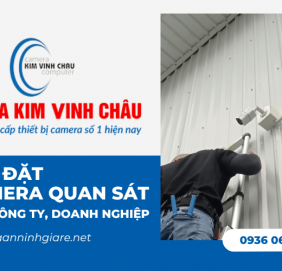 Lắp đặt camera quan sát cho các công ty doanh nghiệp tại huyện Bình Chánh, TP.HCM